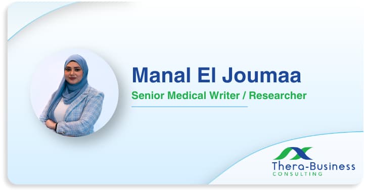 Thera-Business Promotes Mrs. Manal El Joumaa to Senior Medical Writer/Researcher