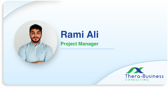 Thera-Business Promotes Rami Ali to Project Manager