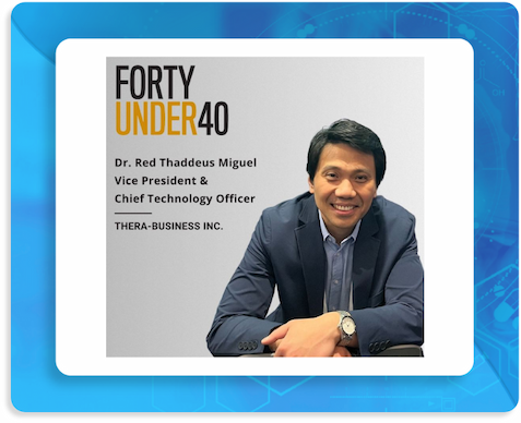 Dr. Red Thaddeus Miguel: Recipient of the Coveted Forty Under 40 Award